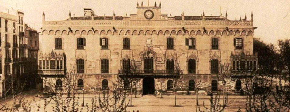 Foto Palau Reial Joan Marti Centelles 1874